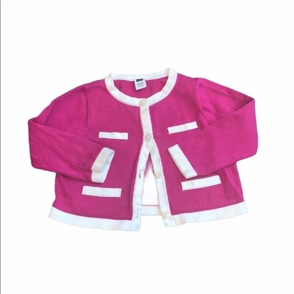 Janie and Jack Other - Janie and Jack Magenta Cardigan 18-24 months